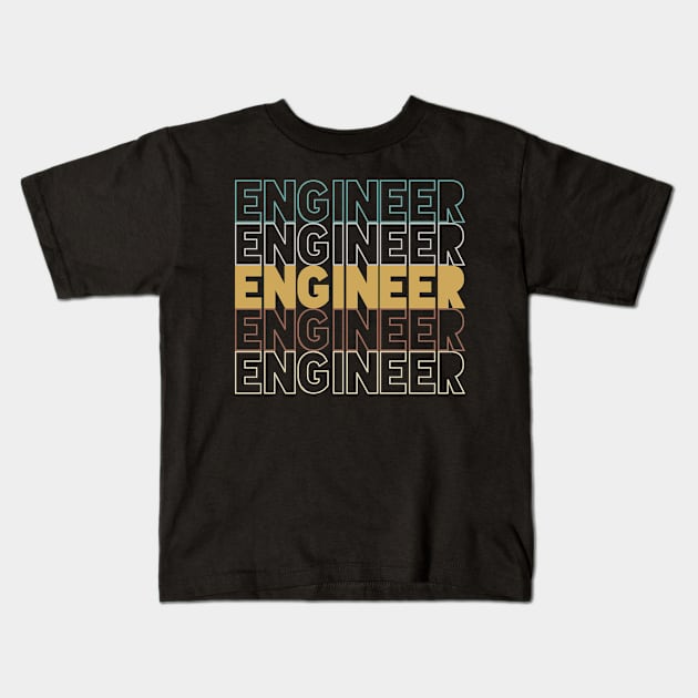 Engineer Kids T-Shirt by Hank Hill